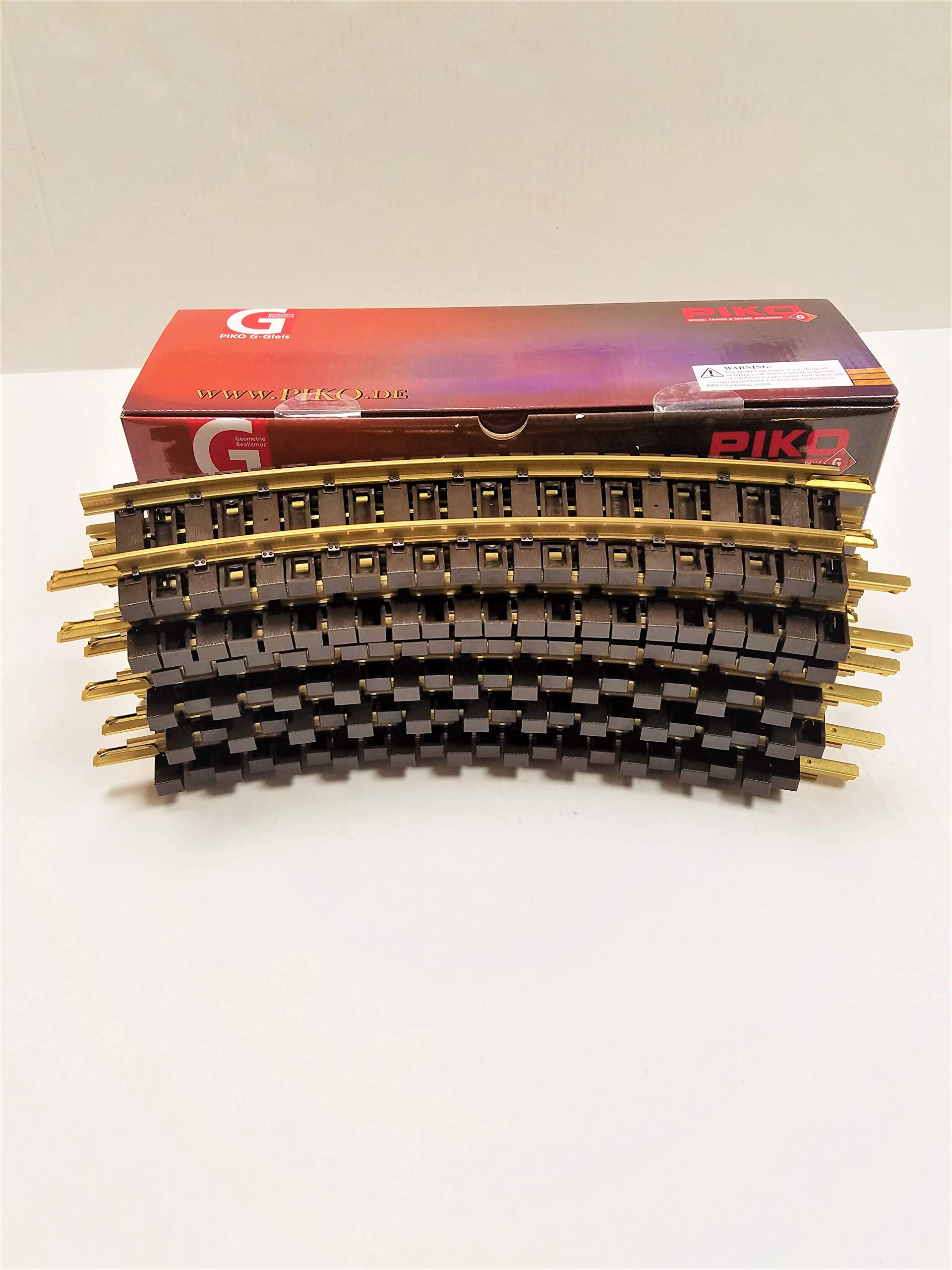 Amazon.com: PIKO 35211 Brass Curved Track, R1, 47.2